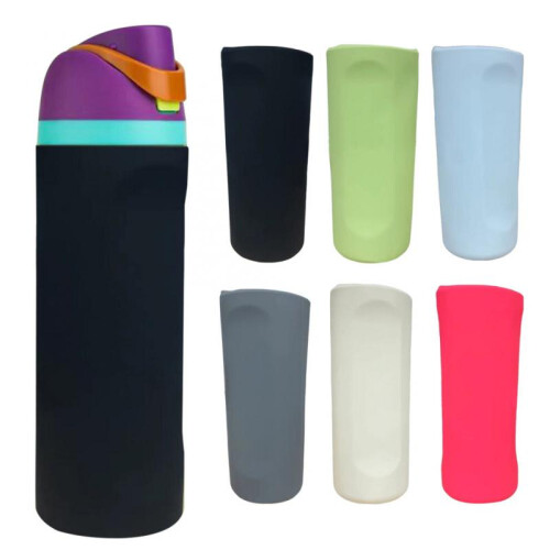 Silicone Bottle Sleeve for Owala 24oz FreeSip