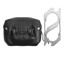 (Airpods 3, Black) Tiger Teeth Airpods Pro 2 Headphones Case Airpods 3 Protective Case Earphone Accessory Y2k Cover Gift
