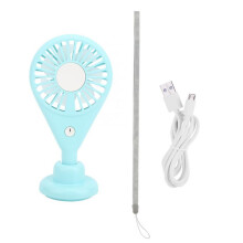 Personal Cooling Device for Portable Mini Fan Users, Stylish Eyelash Fan with 2 Levels Of Wind Adjustment, USB Rechargeable Handheld Fan, Gradient Bre