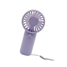 Mini Handheld Fan 3A Portable Quiet Cooling Indoor Outdoor with Lanyard