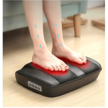 Electric Foot Massager with Heat and Shiatsu Compression, Relaxing Massage Machine with Memory Function