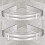 Corner Shower Shelf Bathroom Storage Accessory, Rust-Resistant Sandblasted Finish, Set of 2, Silver 1