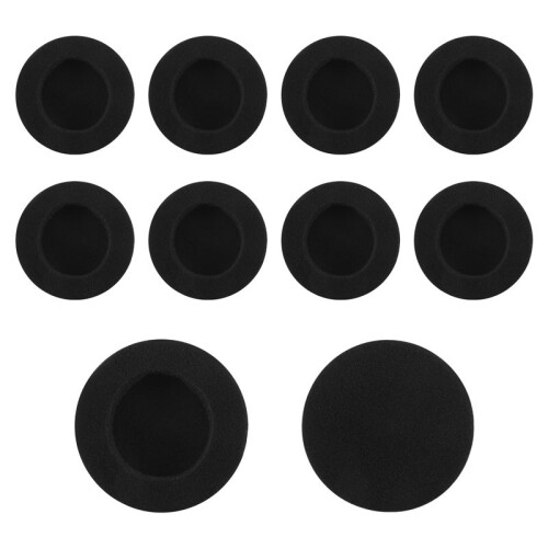 Thickened Earphone Cover Ear Pad Earmuff, Sponge Cover, 60mm Replaceable Headphone Accessory Protective Cover, Universal