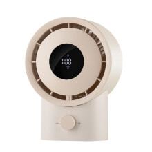F6 USB-Lade-Tischventilator, leistungsstarker Haushaltsventilator, Spezifikation: Standard 4000 mAh (Aprikose) HY