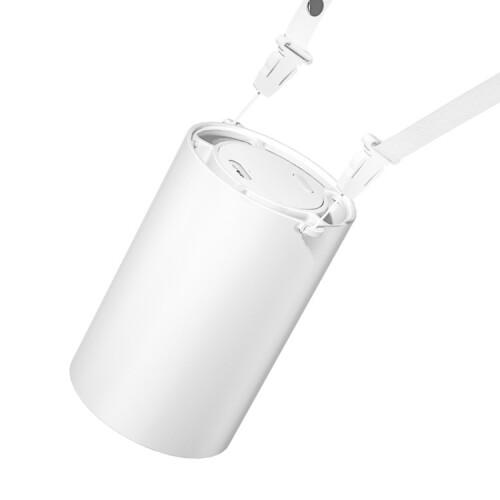 N1 Mini Portable USB Leafless Hanging Neck Fan(White)HY