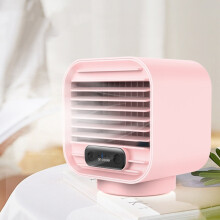Tragbarer USB-Tischventilator für Büro und Büro, Farbe: M302 MädchenrosaHY