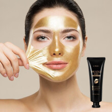 (Matches the image, 50g) LAIKOU Gold Leaf Peel Off Mask 50g Pore Cleansing Skin Care