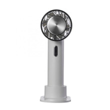 Dish Racks, Hand Fan Semiconductor Refrigeration Cooling Rechargeable Mini Handheld Fan Air Cooler Outdoor Fans(Grey)