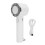 Portable Handheld Fan with Fast Cooling, 5 Speeds, Foldable Buckle, USB Rechargeable, White 1