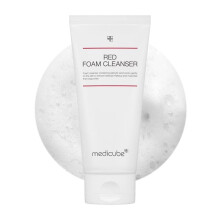 Medicube Red Foam Cleanser 120ml Deep Cleansing Oil Control Acne Relief Gentle Non-Tightening Face Wash