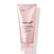 Medicube PDRN Pink Glutathione Capsule Cleansing Foam 120g - Deep Cleansing, Hydrating, Brightening Skincare