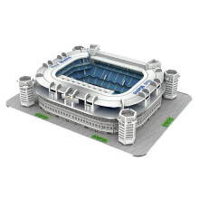 (24) SANTIAGO BERNABEU 3D Puzzle 41 Pcs Mini Football Stadium Real Madrid FC Home Ground Model Kit
