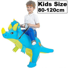 (Burgundy) New T-Rex Dinosaur Cosplay Inflatable Costumes Suits Mascot Funny Party Anime Christmas Halloween Costume Dress for Adult Kids