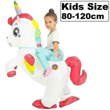 (White) New T-Rex Dinosaur Cosplay Inflatable Costumes Suits Mascot Funny Party Anime Christmas Halloween Costume Dress for Adult Kids