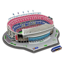 (44) Habarri FC Barcelona 3D Puzzle 98 Pieces 48x34x15cm Foam Material Ages 7+ Difficulty Level 4/5 Multicolor Educational Model