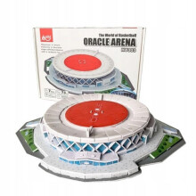 (75) 3D Puzzle Stadium Model - 73 Pieces 3D Soccer Stadium Puzzle Assembly Toy No Glue Needed Handcraft Educational Compact Size Fan Gift