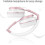 Ακουστικά Bluetooth LINLIN Over-Ear, ασύρματα πτυσσόμενα ακουστικά με μικρόφωνο, FM, κάρτα TF, 6