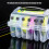 Fishing tackle box with 6 clear compartments for line 4
