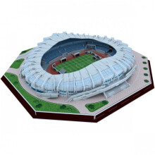 (153) 3D Stadium Puzzle Real Sociedad Anoeta, Foam Material, 166 Pieces, Difficulty Level 5/7, Ages 7+, 36x32.5x6.5 cm