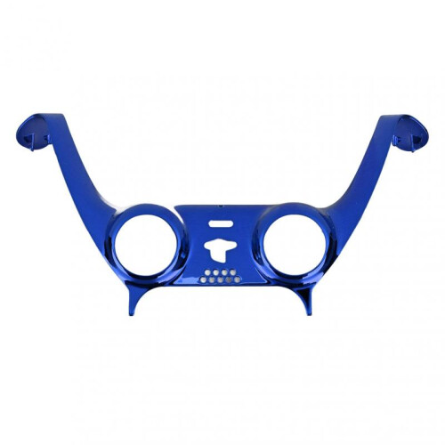 (Blue) PS5 Controller Faceplate DIY Replacement Shell, Joystick Covers Set, Compatible with PS5 Controller, Anti-Slip Decorative Accessories (Black) 1