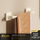 (White 30cm)Rod Shower Towel Rack With Suction Cup Wall Mount For Bathroom Storage Use 6