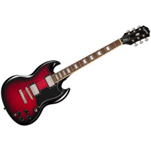 Guitarra Epiphone SG Tribute Plus Cherry Burst de corpo duplo