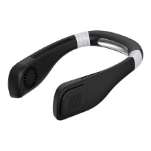 Freihändiger Mini-USB-Nackenventilator – wiederaufladbares, tragbares Design im Kopfhörer-Stil, tragbarer Nackenventilator mit 3 Lufts