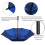 ACEIken Golf Umbrella Windproof Large 62/68 Inch, Double Canopy Vented, Automatic Open 3