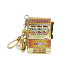 (Golden-golden bell) Casino Lucky Jackpot for Fun Gift Children' S Fruit Slot Machine Toy Gags Practical Jokes Party