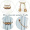 Vintage-Style Magnetic Curtain Tie-Backs 6-Piece 8