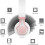 Ακουστικά Bluetooth LINLIN Over-Ear, ασύρματα πτυσσόμενα ακουστικά με μικρόφωνο, FM, κάρτα TF, 4