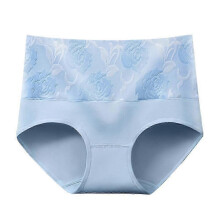 (L, Light Blue) Leakproof Underwear For Women Incontinence Leak Proof Protective Pants New