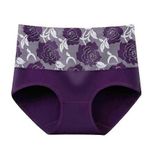(L, Dark Purple) Leakproof Underwear For Women Incontinence Leak Proof Protective Pants New