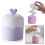 Brosse exfoliante visage en caoutchouc, petit rouleau 1