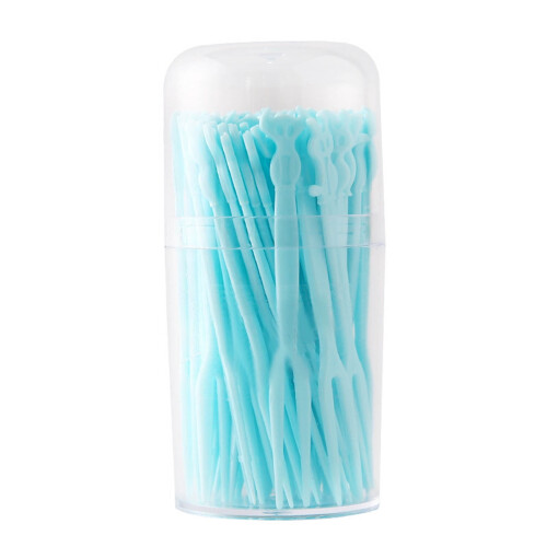 Disposable Plastic Fruit Forks 50 pcs