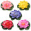 Artificial Floating Water Flower Ornament 5 pcs 1