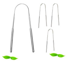 Tutuviw Tongue Cleaner Stainless Steel 4 Pack