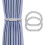 Magnetic Curtain Tie-Backs Grey 2-Pack 1