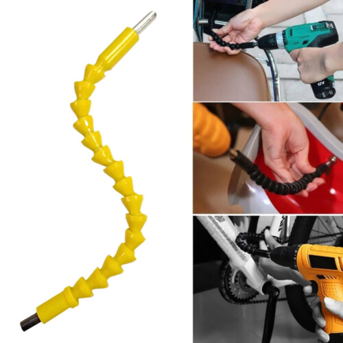 Flexible Drill Bit Extension Kit Bendable Shaft 1 Pack