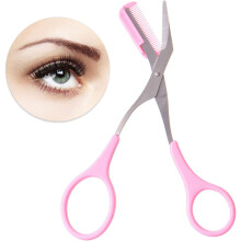 Eyebrow Trimming Scissors with Comb, Beauty Tool for Men