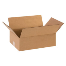Caixas de papelão ondulado para envio, 30,5 x 20,3 x 10,2 cm (12 x 8 x 4 polegadas), pacote com 25 unidades.