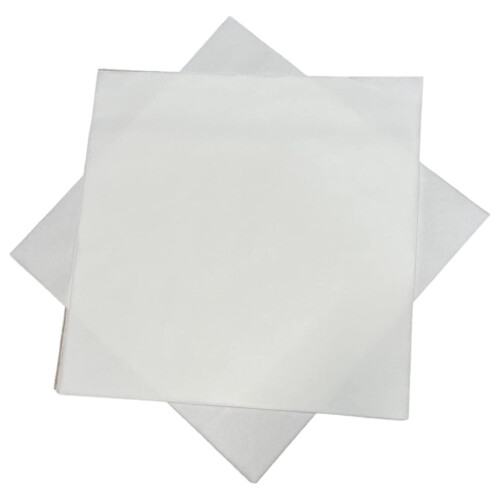 Quadrados de papel vegetal 10x10 polegadas, 35 libras, resistente, 100 unidades