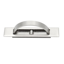 Tatami cabinet handle hidden grip pull silver