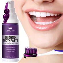 Fresh Breath Whitening-tandkräm för att ta bort gula fläckar