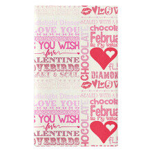 ZTGD Valentine's Day dish towel microfiber 2-pack