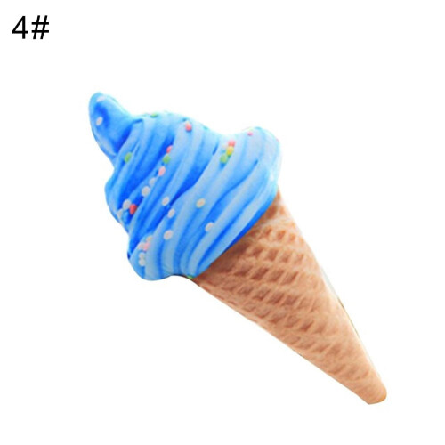 3D Ice Cream Doll Plush Cushion 1 pcs