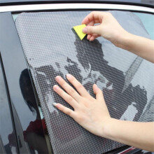 JINGDAN car sun shade static cling 2 pcs 28" x 20"