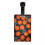Basketball Luggage Tag Round Dots Design 1 Piece 1
