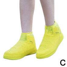 Silicone Waterproof Shoe Covers Slip-Resistant Rain