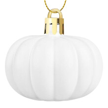 Harliver fall pumpkin ornaments farmhouse style 12 pcs